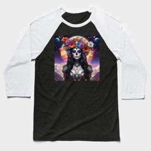 Pretty Girls Los Muertos – Cosmic Dreamscapes 4 Baseball T-Shirt